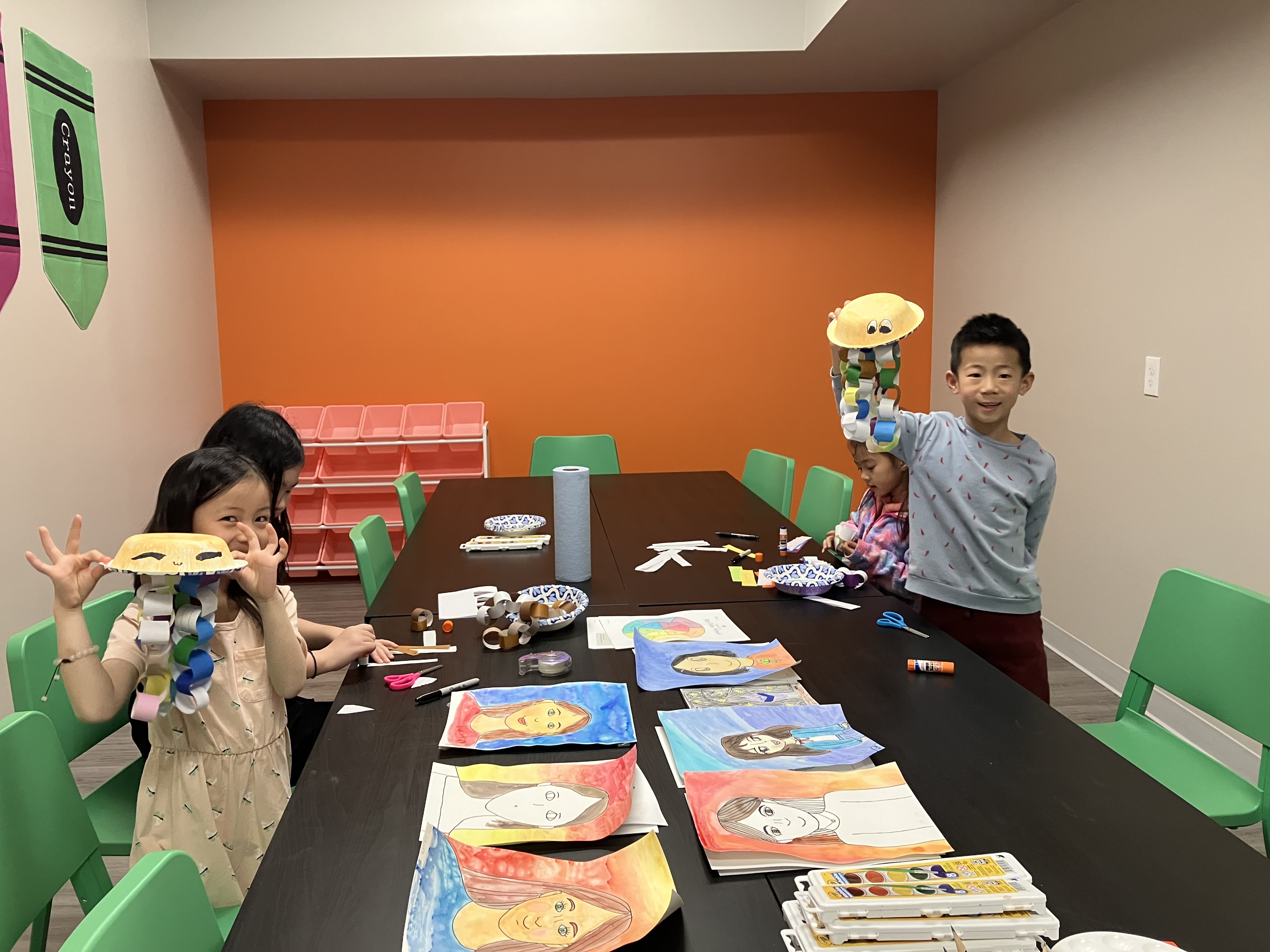 Students during the first two weeks!