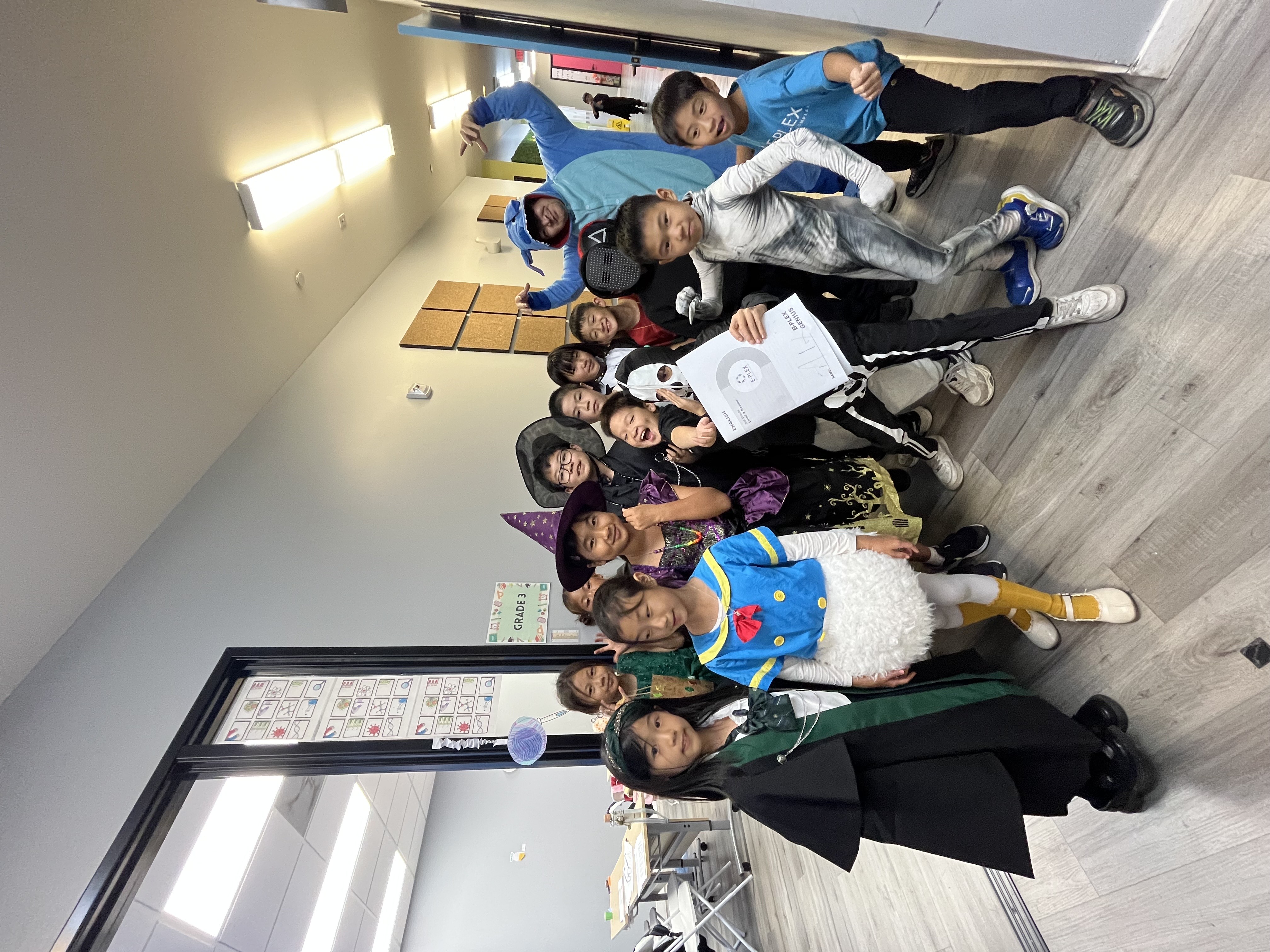 Halloween Group Picture : 3rd Graders